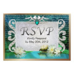 Emerald Sea Doves RSVP Invite