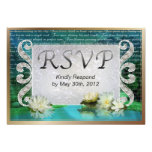 Emerald Sea RSVP Personalized Announcements