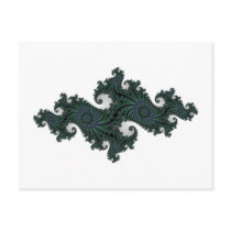 Emerald Seahorse Julia Postcard by JamesOakley Emerald Seahorse Julia Postcard