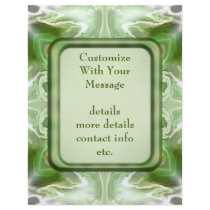 Emerald Shamrock Cross Full Color Flyer