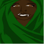 Emerald Shawl 2(Sketchbook Pro) Acrylic Cut Outs