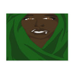 Emerald Shawl 2(Sketchbook Pro) Post Card