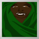 Emerald Shawl 2(Sketchbook Pro) Poster