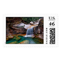 Emerald Valley Waterfall postage by MarkAmy Emerald Valley Waterfall postage