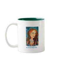 Emerald Waters - Mermaid Art Mug