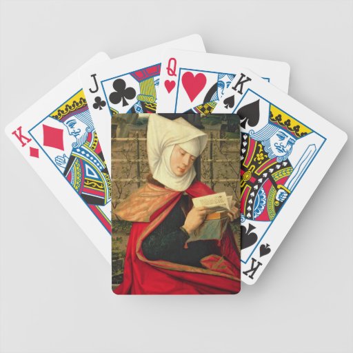 Emerency, the mother of St. Anne, panel from the e Bicycle Card Decks