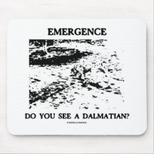 Emergence Do You See A Dalmatian? Mouse Pads