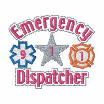 Emergency Dispatcher embroidered shirts