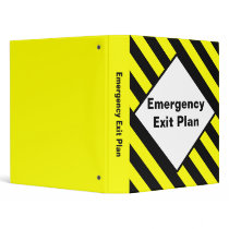 Emergency Exit Plan Binder