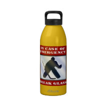 Emergency Hockey Goalie Water Bottle