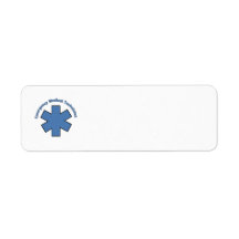 Emergency Med Tech Custom Return Address Labels