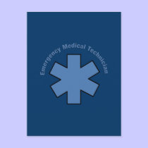 Emergency Med Tech postcards