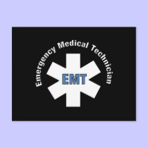 Emergency Med Tech postcards