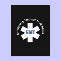 Emergency Med Tech postcards