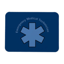 Emergency Medical Tech Flexible Magnet
