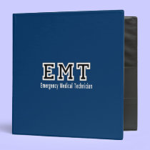 Emergency Medical Technician binders