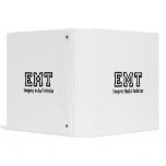 Emergency Medical Technician 3 Ring Binders
