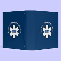 Emergency Medical Technician binders