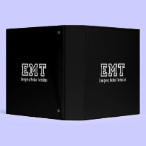 Emergency Medical Technician binders