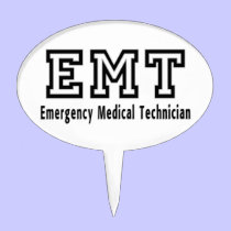 Emergency Medical Technician cake picks