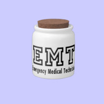 Emergency Medical Technician candy jars