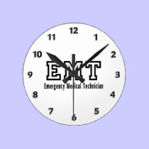 Emergency Medical Technician wall clocks