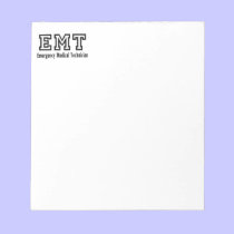 Emergency Medical Technician notepads