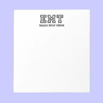 Emergency Medical Technician notepads