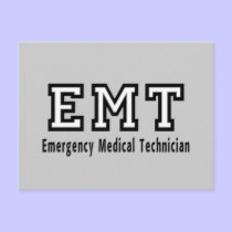 Emergency Medical Technician postcards