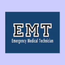 Emergency Medical Technician postcards