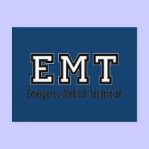 Emergency Medical Technician postcards