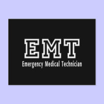 Emergency Medical Technician postcards