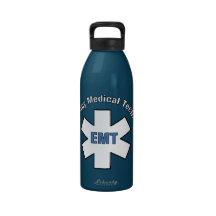 Emergency Medical Technician Reusable Water Bottles
