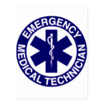 EMERGENCY MEDICAL TECHNICIANS EMT POST CARDS