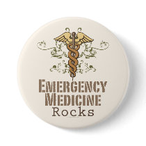 Emergency Medicine Rocks Button