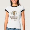 Emergency Medicine Rocks Ladies Ringer T shirt