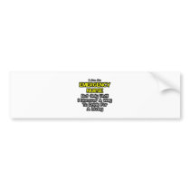 Emergency Nurse .. Drink for a Living Bumper Stickers