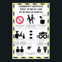 Emergency Procedures posters