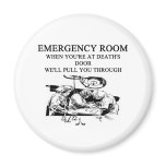 emergency room joke magnets
