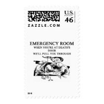 emergency room joke stamps