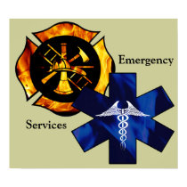 Emergency Services posters