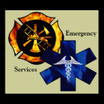 Emergency Services posters