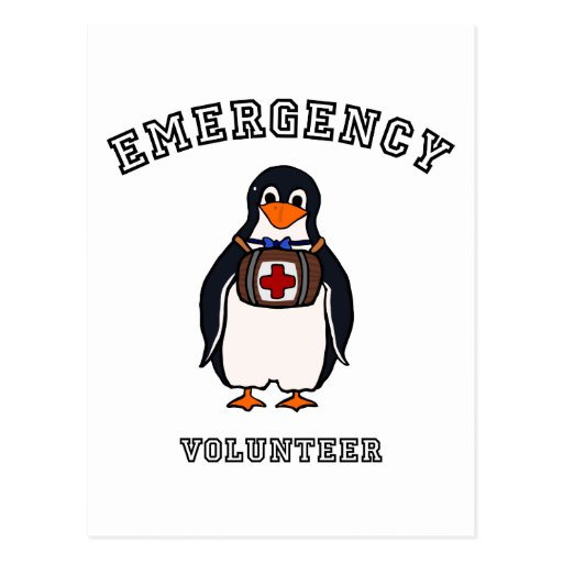 Emergency Volunteer Post Cards