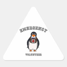 Emergency Volunteer Sticker