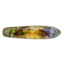 Emerging Fractal Face Skate Board Deck