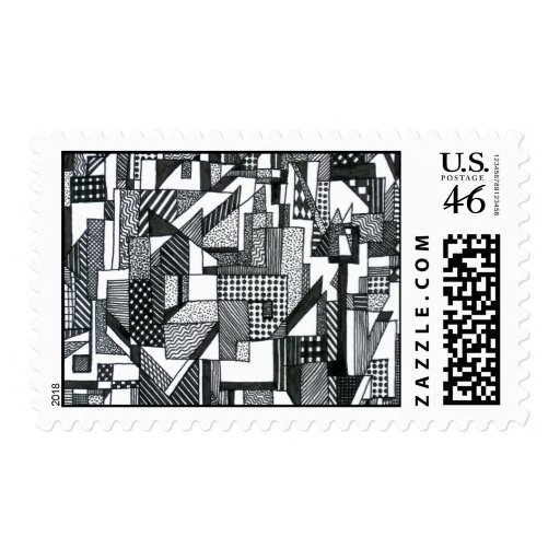 Emerging Geometry Postage Stamp