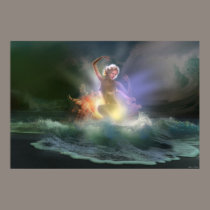 Emerging Water Spirit posters