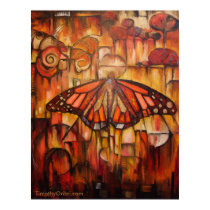 Emerging Wings of Autumn - Canvas Print