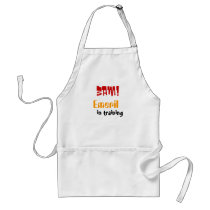 Emeril in training aprons