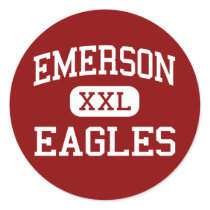 Emerson - Eagles - Junior - Niles Illinois stickers by customteamsportswear Emerson - Eagles - Junior - Niles Illinois stickers